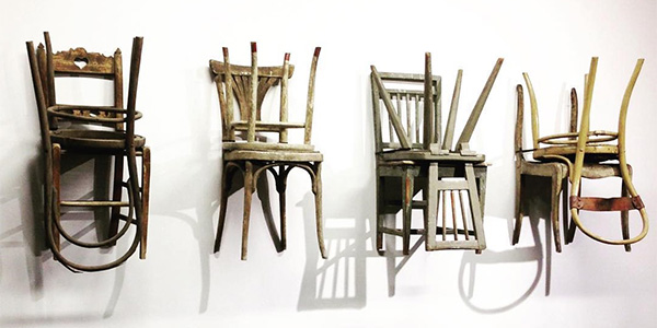 Chairs Can Be Hung Like Modern Art