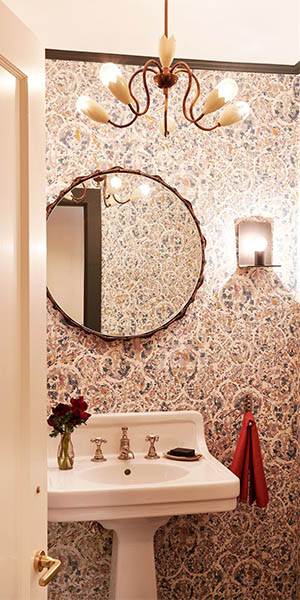 make space-saving additions to your small bathroom